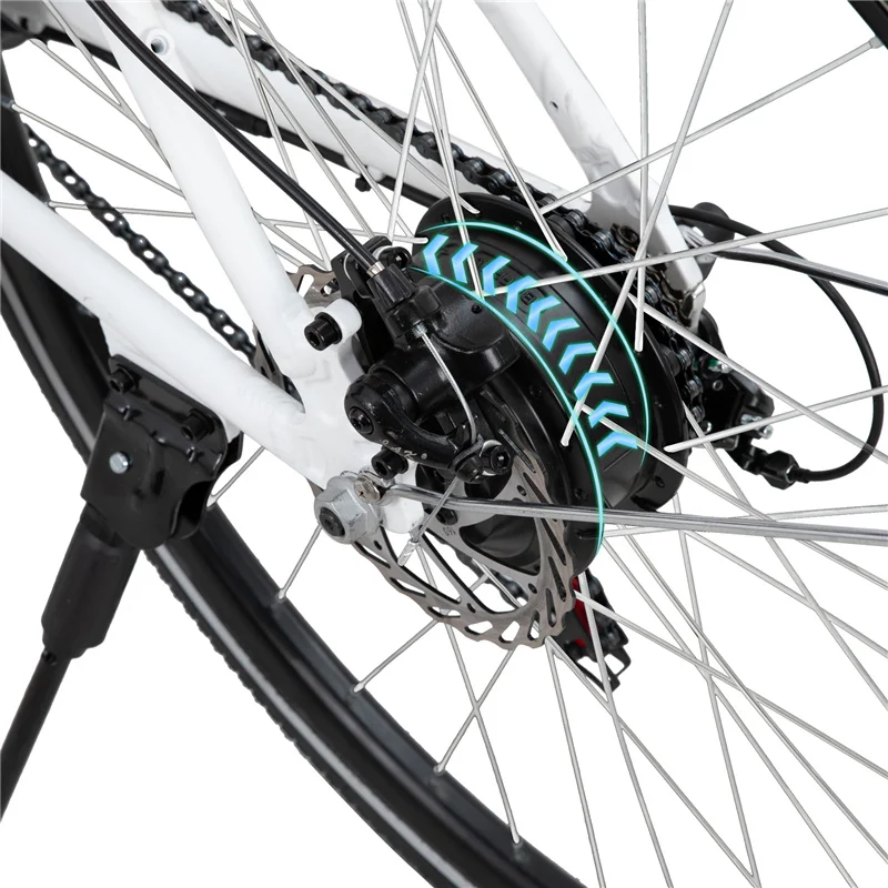 JOYKIE european warehouse 700c e bike 250w electric city bike electric bicycle with 250w hub motor