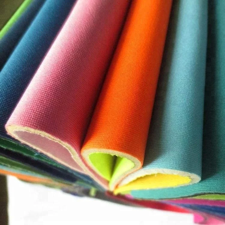 
Spandex Nylon 4 way Stretch Knitted Rib Bikini Neoprene Fabric 