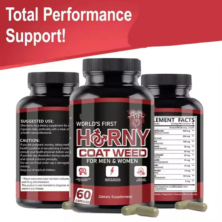 Пищевая добавка Horny пальто капсулы для взрослых Boost