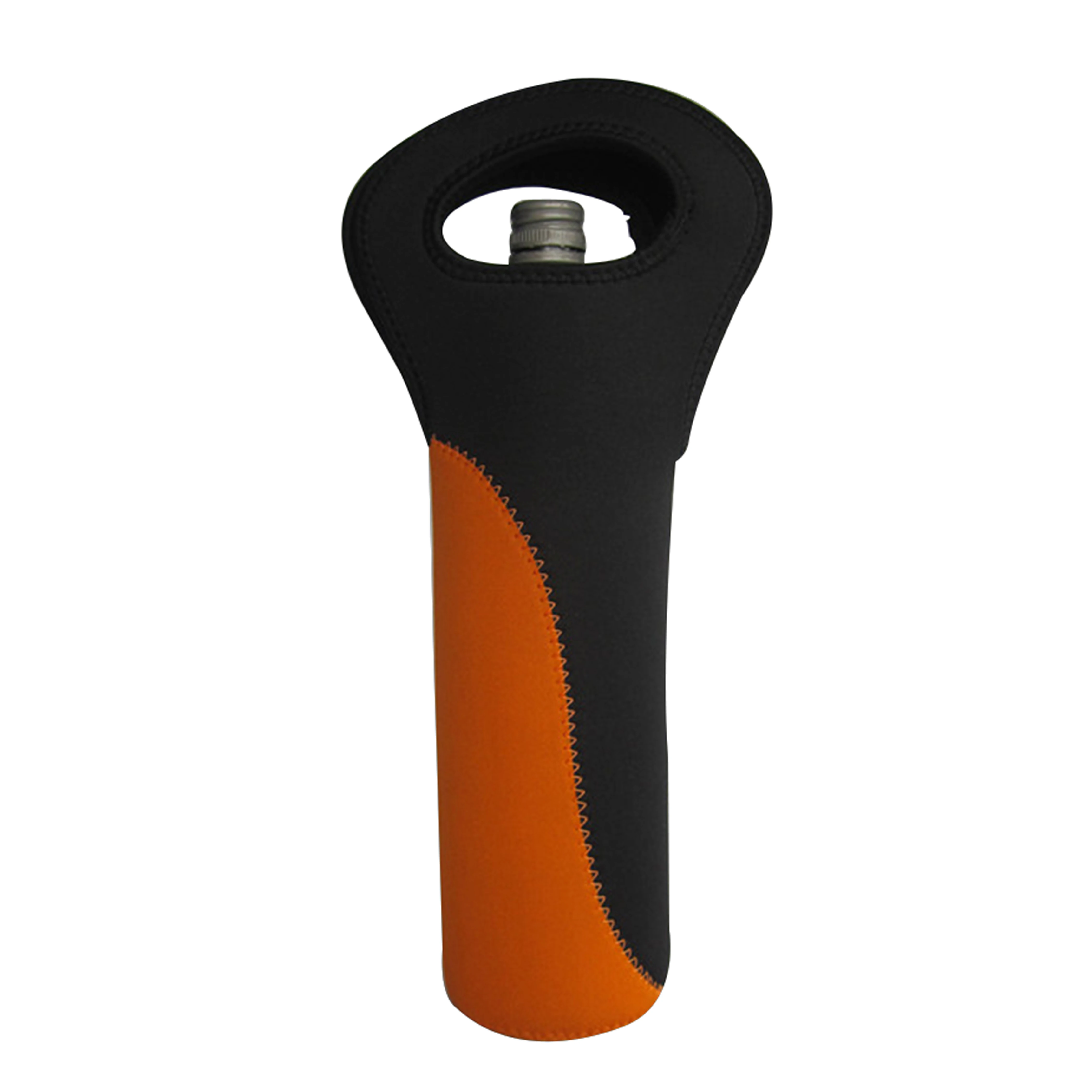 Wholesale Custom Insulated Thermal Neoprene Wine Bottle Holder Sleeve Carrier Bag Neoprene Promotion Wine Bottle Cooler Bag