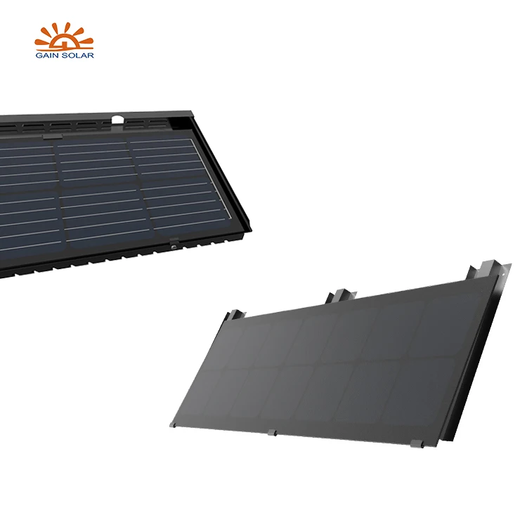 Black Solar Roof Tiles Slate 1260mm*480mm Solar Panel Roof Tiles 50 Years Warranty Monocrystalline Solar Roof Tiles Shingles