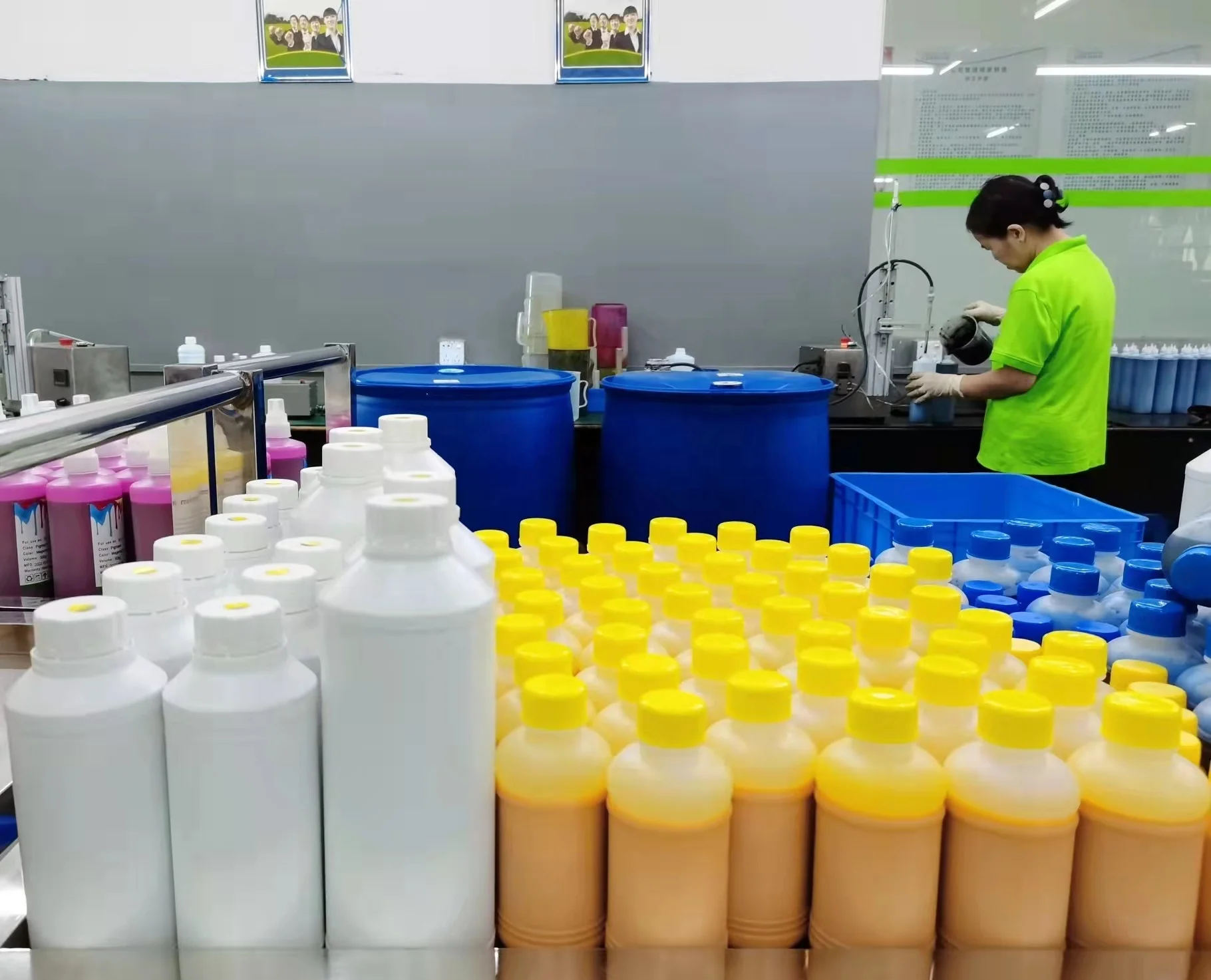 Factory price refill dye ink use for epson workforce pro WF C5890 WF C5890A C5390 C5390A premium printer ink