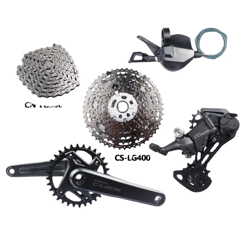 Shimano CUES U6000 U4000 1x9S Набор SL 9s правый U3020 LG300 11-36T LG500 цепь MBB MT500 PA/MT501 BSA оригинальный велосипед MTB