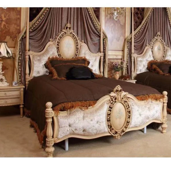 
High Quality Luxury European Furniture Set French Style Bedroom Furniture 