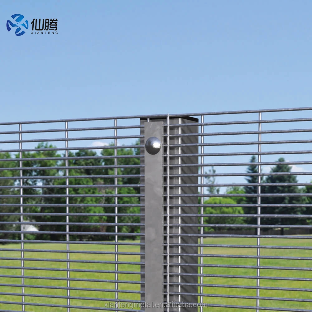 Outdoor 358 Anti-climbing High Quality Fence Easily Assemble 358 Anti-theft Fence for Property Security and Decoration
