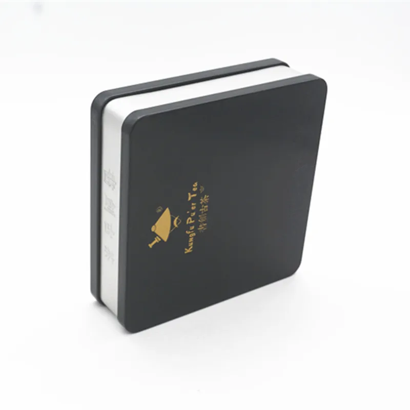 
customised mixed custom christmas music rectangle aluminum big storage tin box 