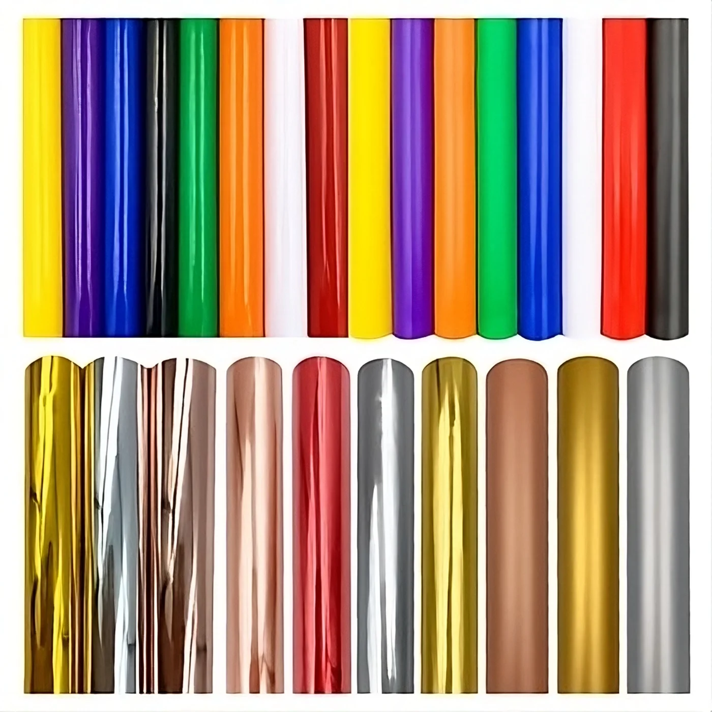 Multicolor Adhesive Craft Permanent Vinyl Roll Lettering Film Cups Glass Car Sticker Decor Color Cutting Vinyl For Cut