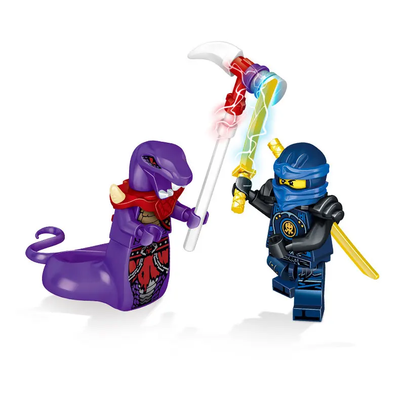 24Pcs Set Ninja Go Legos Compatible Building Blocks Block Mini Figure Toys