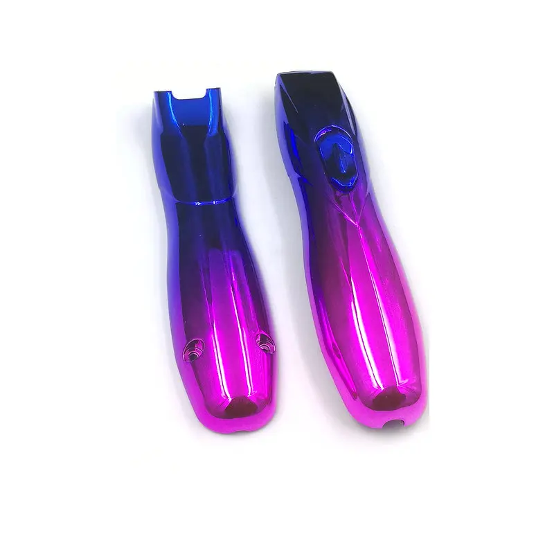 Plating Transparent DIY Trimmer Covers Back Housing Lid Clear Front Cover for D8 Hair Trimmer