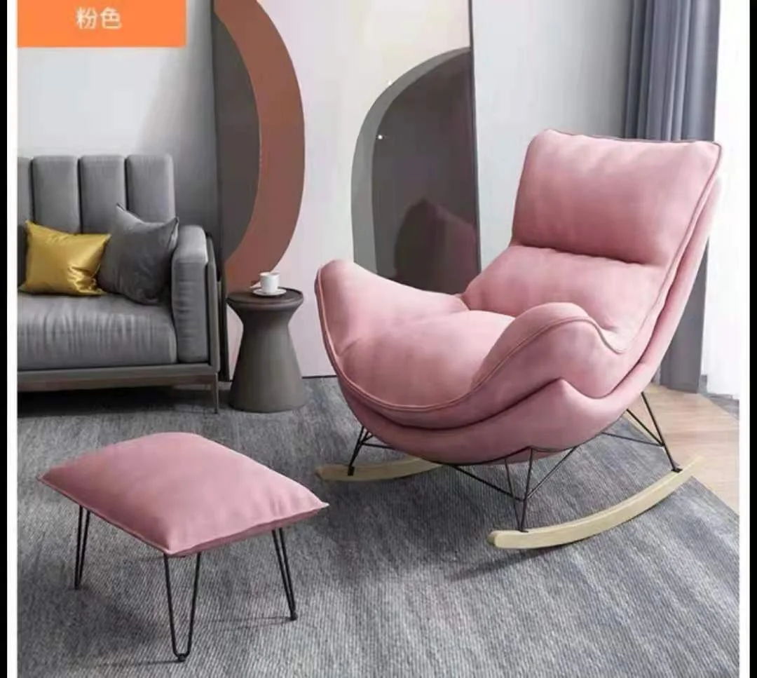 Modern European Style Luxury Recliner Sofa Set Single Lazy Leather Sofa Bed