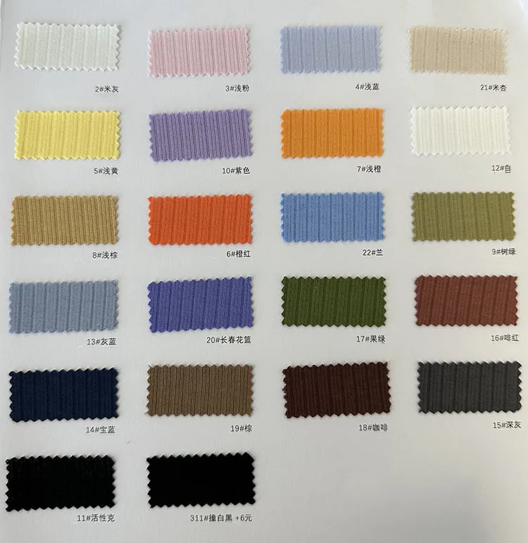Wholesale 200g high stretch jersey spring and summer clothing dyeing colour rayon spandex fabric
