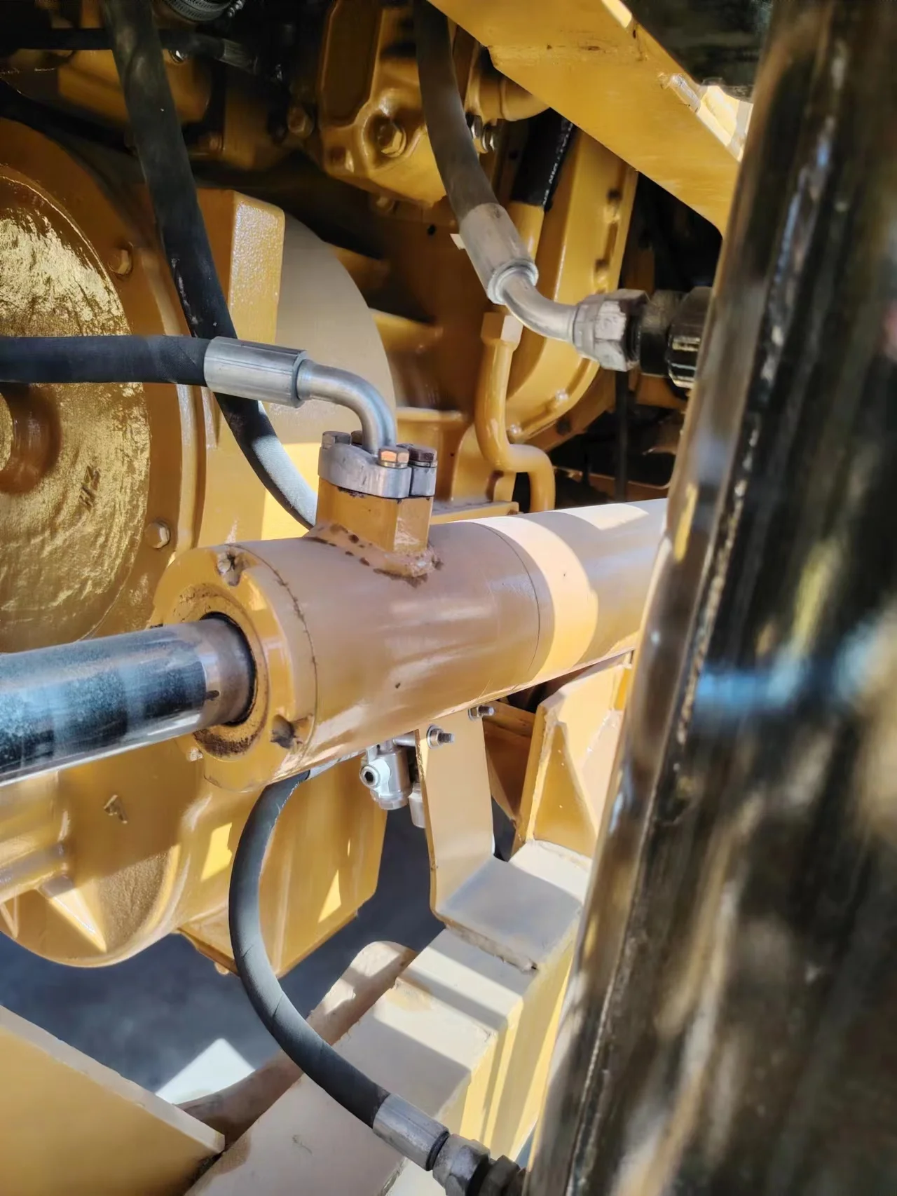 High quality low price  used  caterpillar 966H   wheel loader  for sale