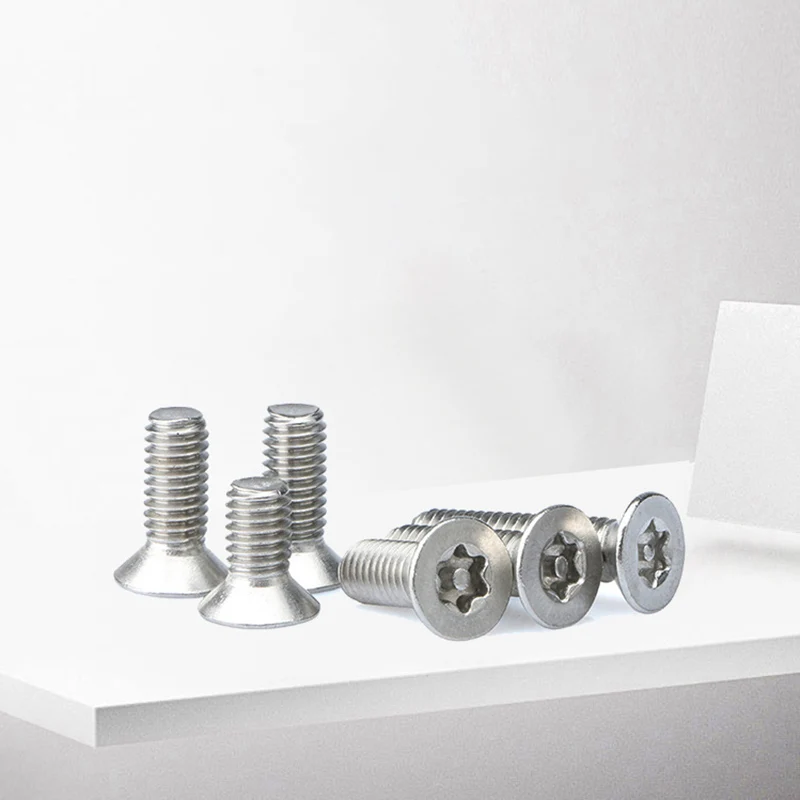 Stainless Steel Pan Head Anti-Theft Screws Pan Round Head Torx Pin Custom Security Screws