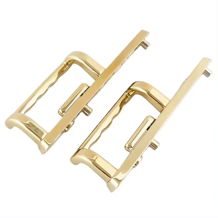 ISO9001 OEM High quality PVD Golden Zinc alloy sliding door window handle