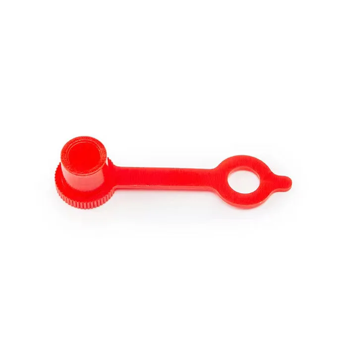 ZM-100-2 Grease Fitting Caps RED Polyethylene Dust Caps for M6 M8 M10 Metric Thread Grease Zerk Nipple Fitting