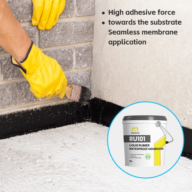 Modern Liquid Rubber asphalt Waterproof Spray coating material Coatings for Construction basement and roof