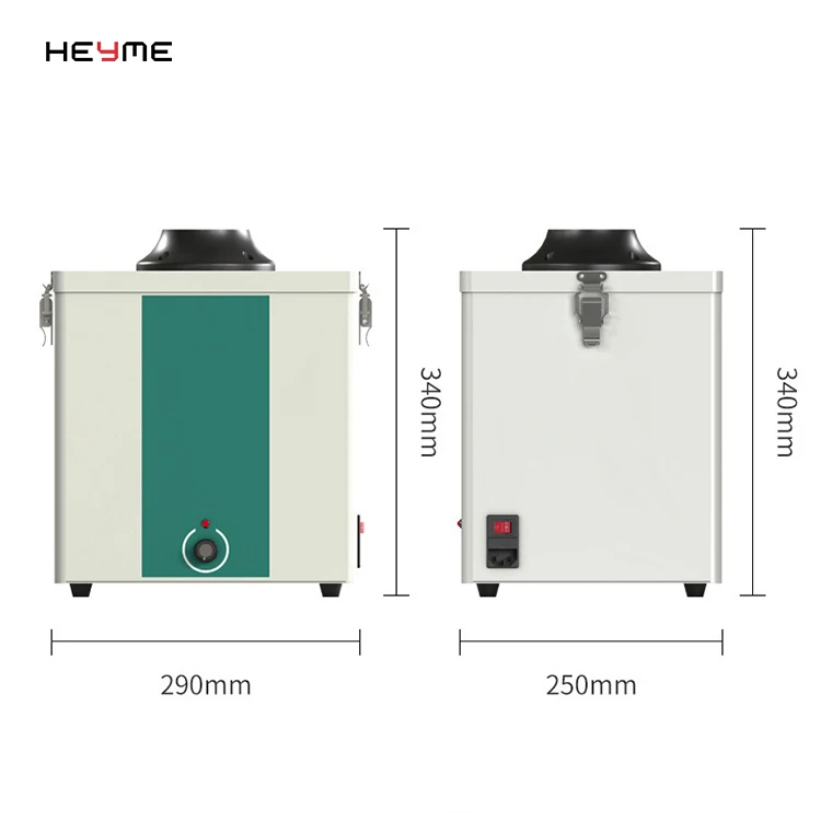 A3 air smoke air filter purifier for DTF printer Oven and shaking powder home desktop equipment