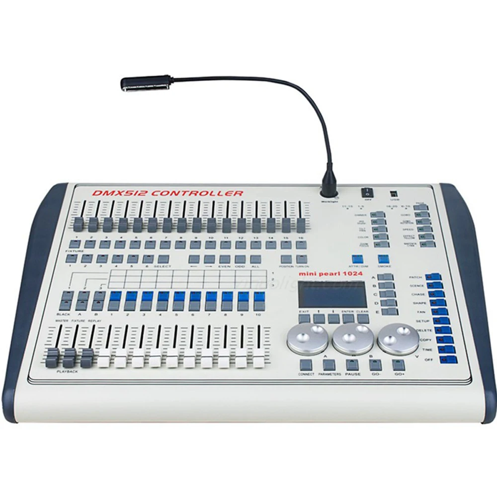 wholesale factory manufacture Mini Pear 1024 Disco dmx 512 light console / dj console/ dmx light controller