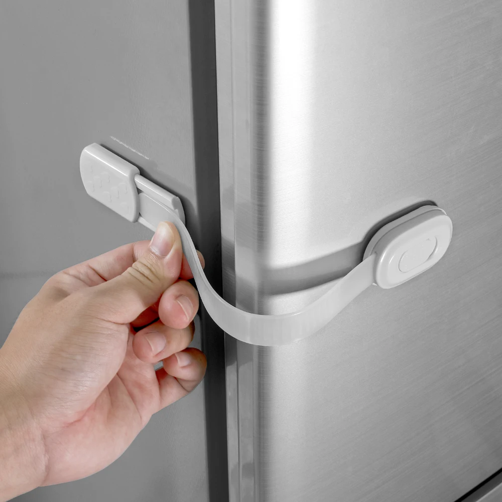 Многофункциональный ремень безопасности для детей Регулируемые защитные замки шкафа шкафов и ящиков туалета холодильника