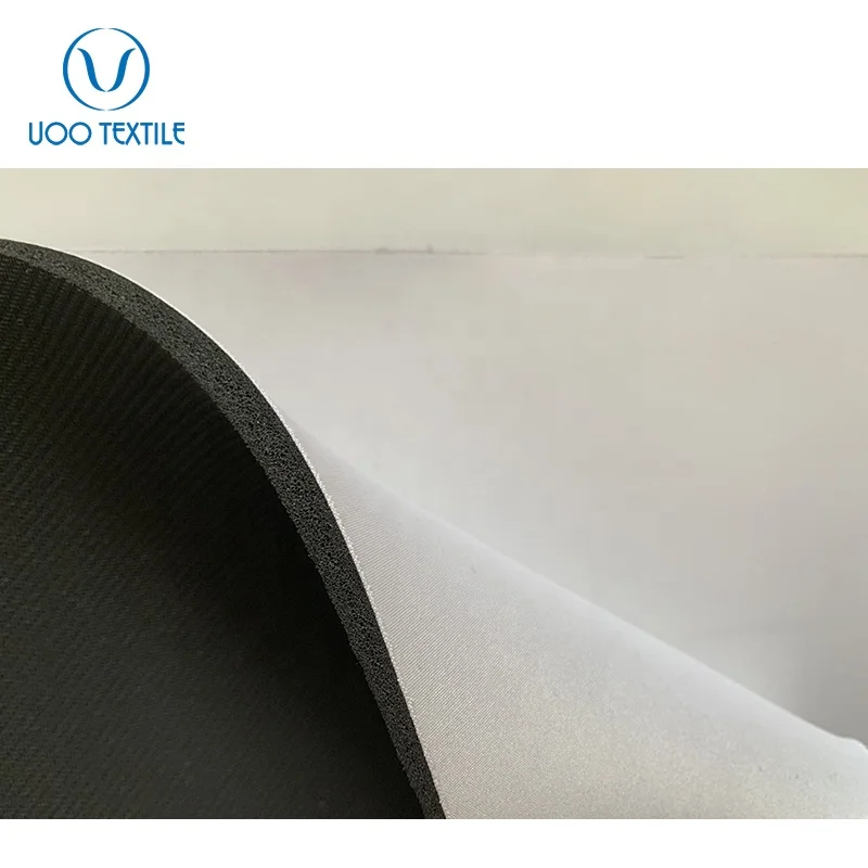 UOO 3mm White Neoprene Fabric for Sublimation