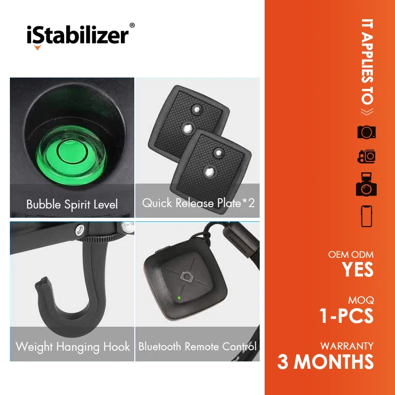iStabilizer Light Best Buy Flexible Cell Phone Smartphone Tripod for Camera