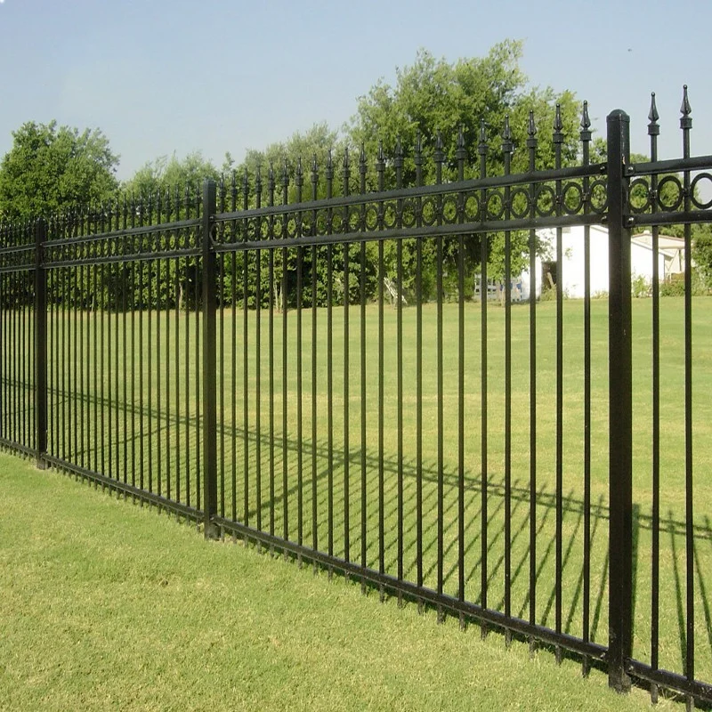 wrought iron fence panels with all accessories