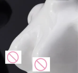 Нордическая Современная Обнаженная Женская Керамическая Ваза черного и белого цвета для украшения дома ваза цветов домашний декор тела