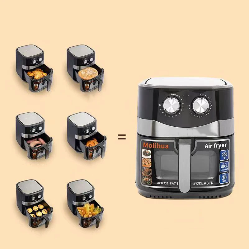 8.5L Oil Free Air Fryers Oven for Home Use LED Screen with Digital Display Air Fryer Digital