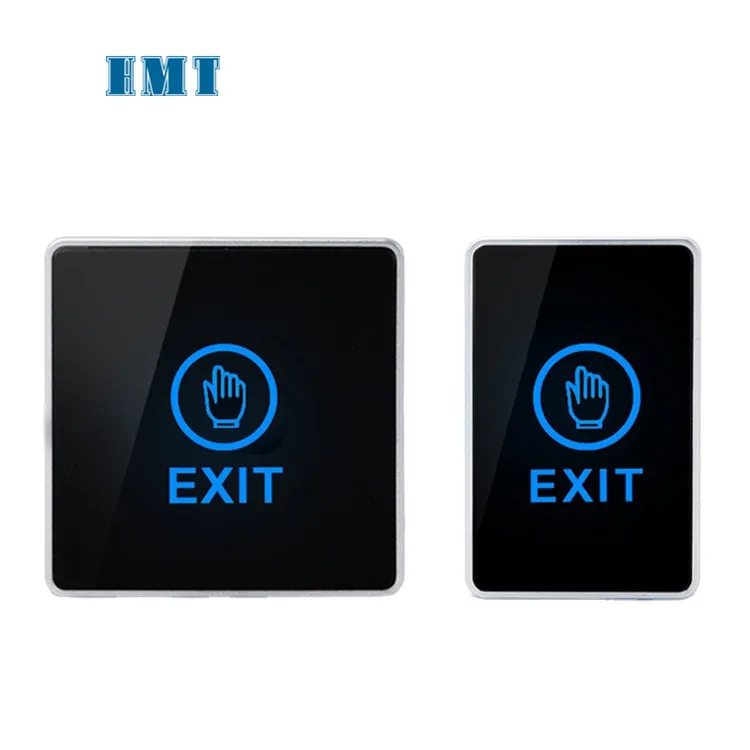 12V Plastic touch screen door release push Exit button for access control system