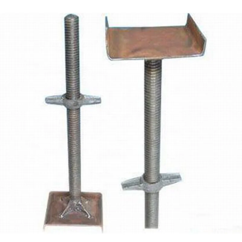 
steel fixed swivel scaffolding screw jack 