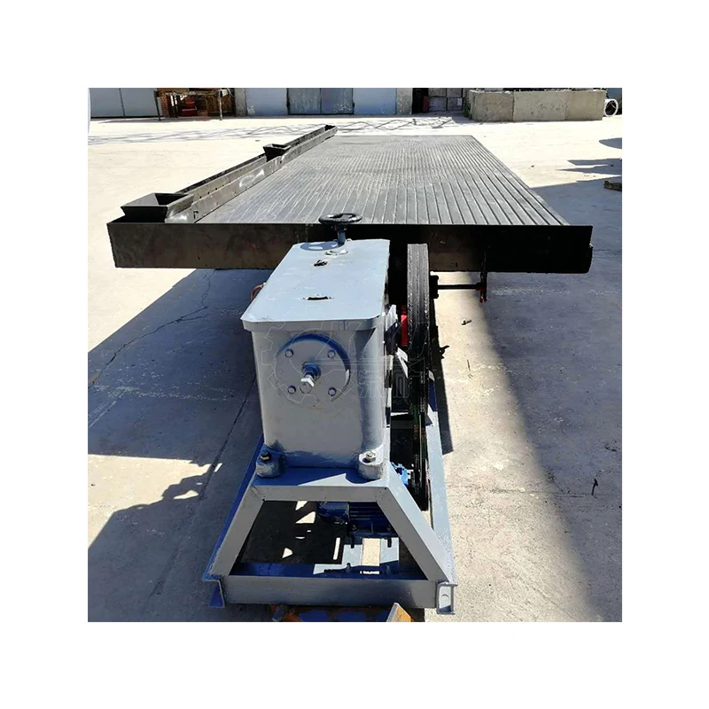 High Recovery 6s Shaking Table Best Price Gold Ore Vibrating Table for Sale from China