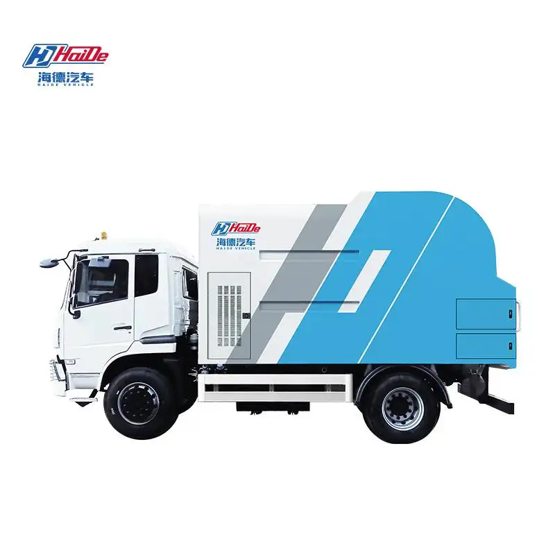 Factory Price Dustbin cleaner Compression Garbage Truck Multi-functional Sanitation Vehicles Road Sweepers