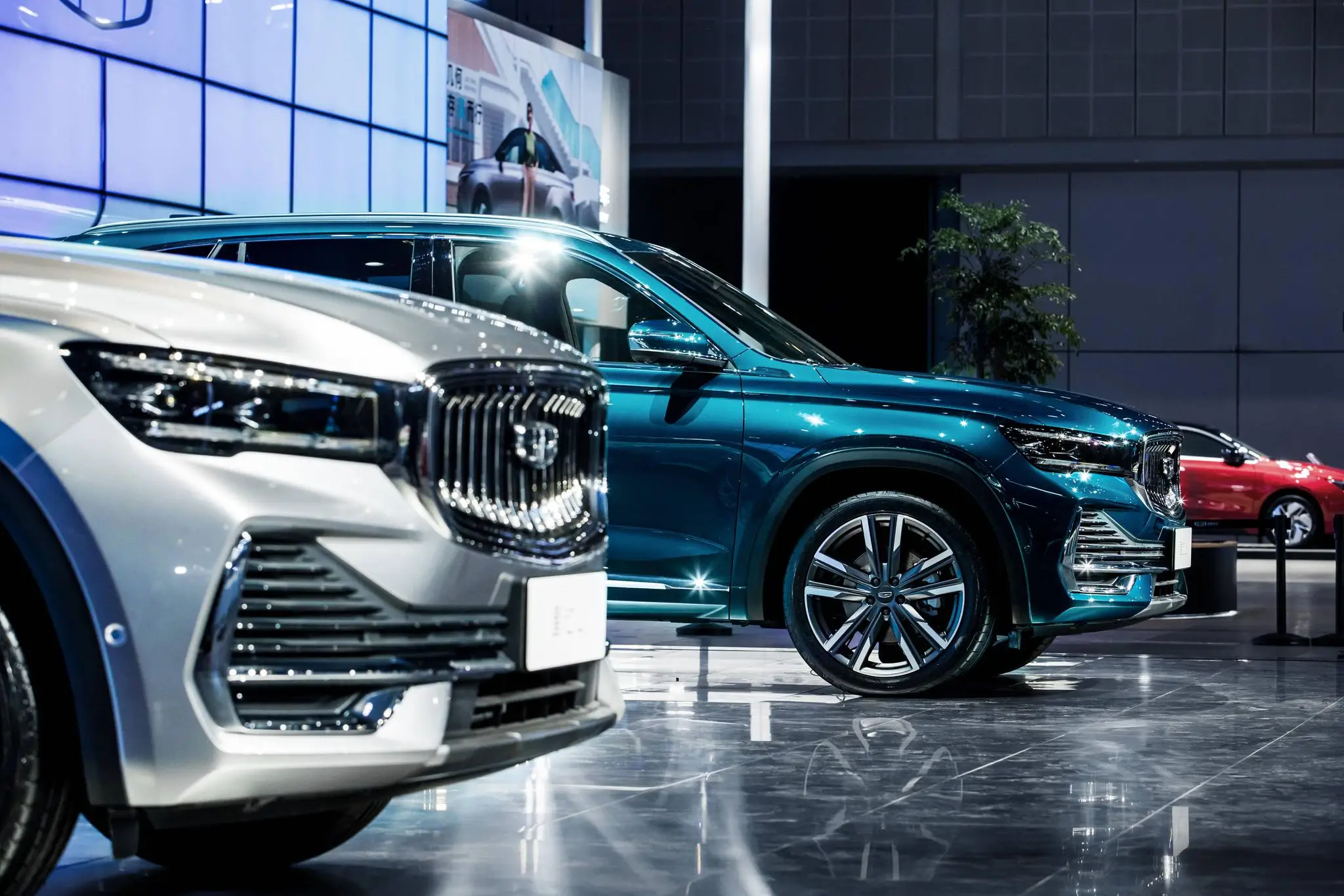 Ridever 2021 Geely Xingyue L / Monjaro 2.0td DCT New Energy SUV Petrol/Gasoline Hybrid Cars High Quality Passenger Geely