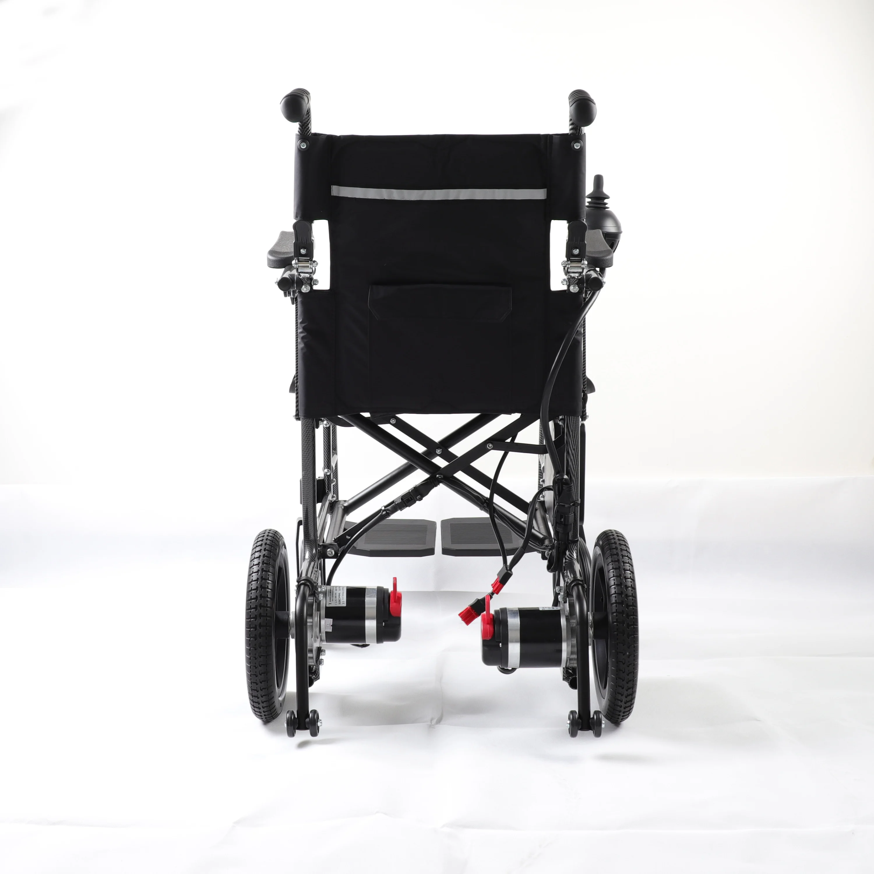 19kg Electric aluminum lightweight foldable wheelchair for the disabled power folding wheelchair