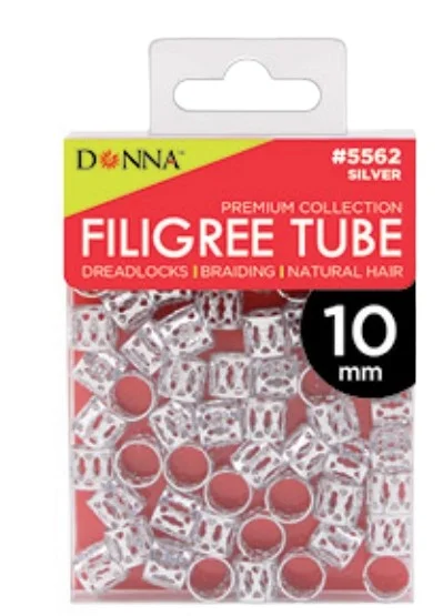 Metal Plated Headbands Hollow Decorative Dreadlocks Filigree Tube Locks Braids Rings Rings Braided Beads