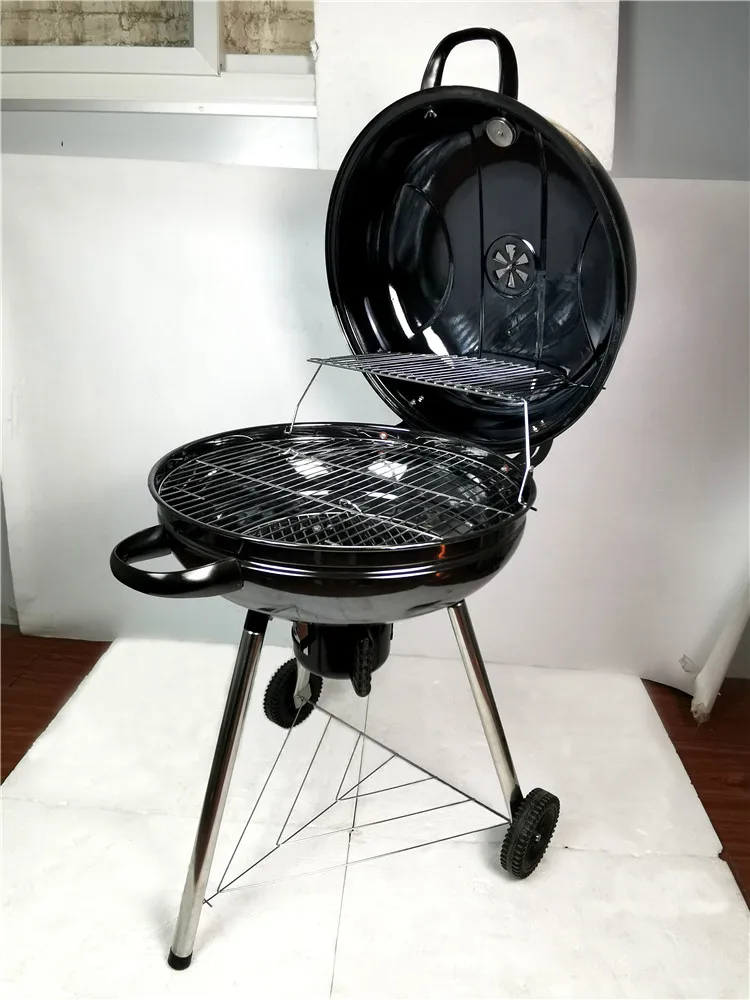 Pulley Stand Heavy Duty Bbq Outside Charcoal Barbecue Grill And Hot Pot