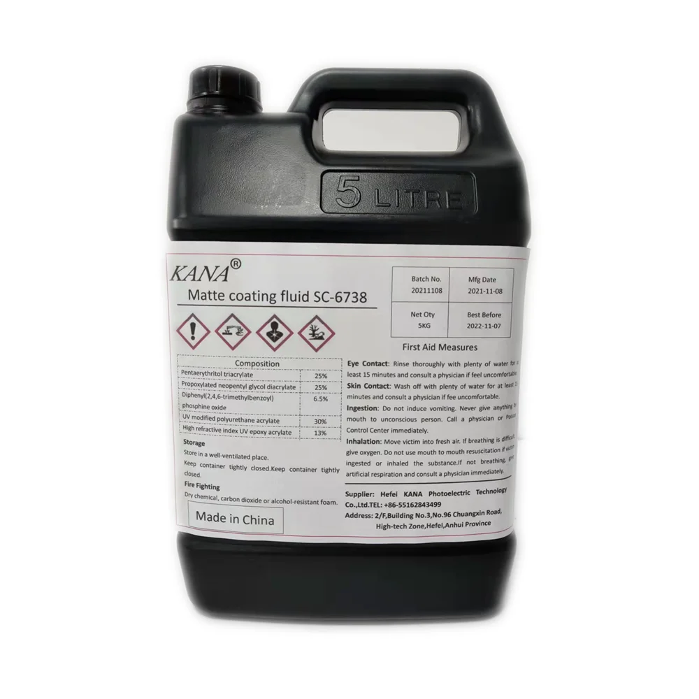 scratch resistant waterproof anti-aging car bus truck trailer vehicle wrap UV curing varnish liquid coating