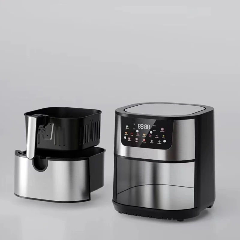10L 12L 15L Electric Digital Air Fryer Oven with Cooking Preset Rotisserie Dehydrator Oil less Cooker Multi-function Air Fryer