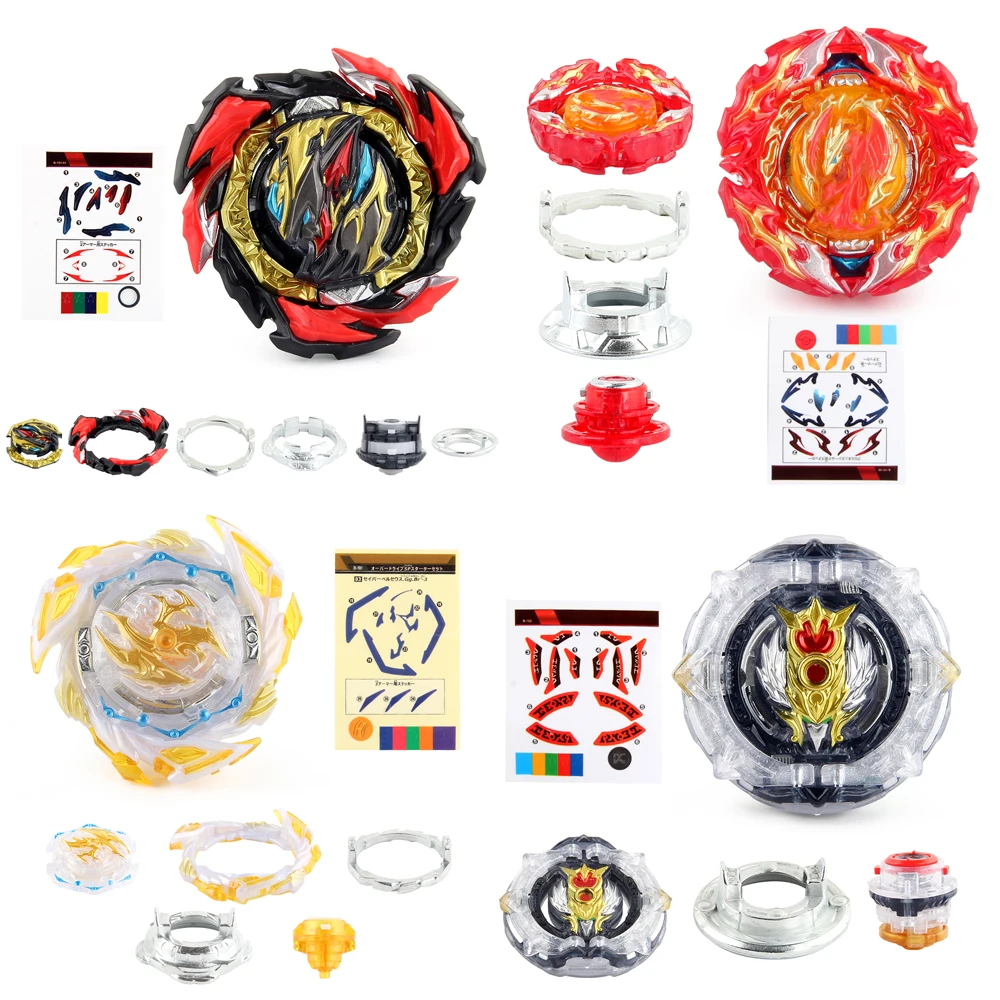 Hot Sale Beyblades Classic Spinning Top Metal Battle Beyblades Top Toys Set Bayblade Gyro with Launcher