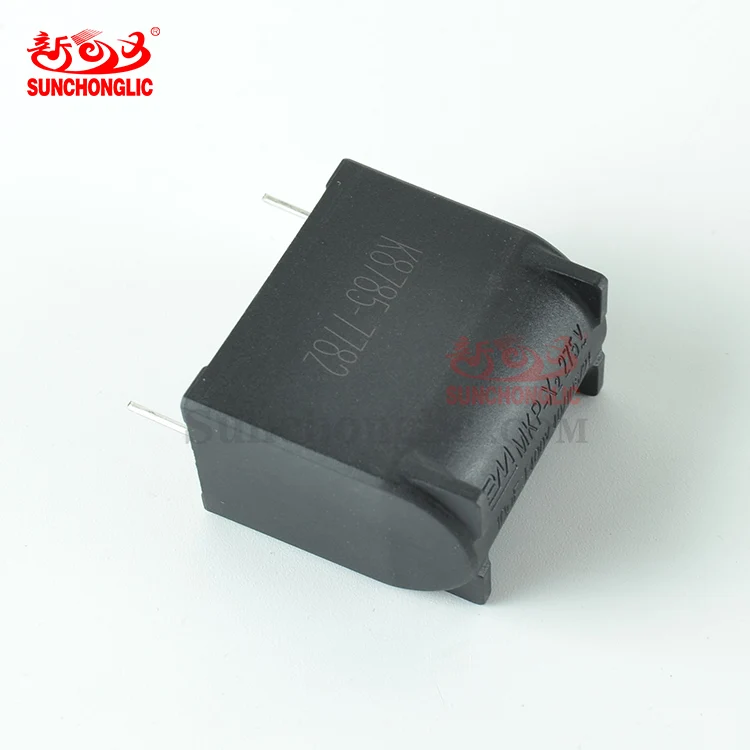 Sunchonglic 10uf capacitor plug-in factory direct sales high voltage capacitor vertical induction cooker capacitor bank