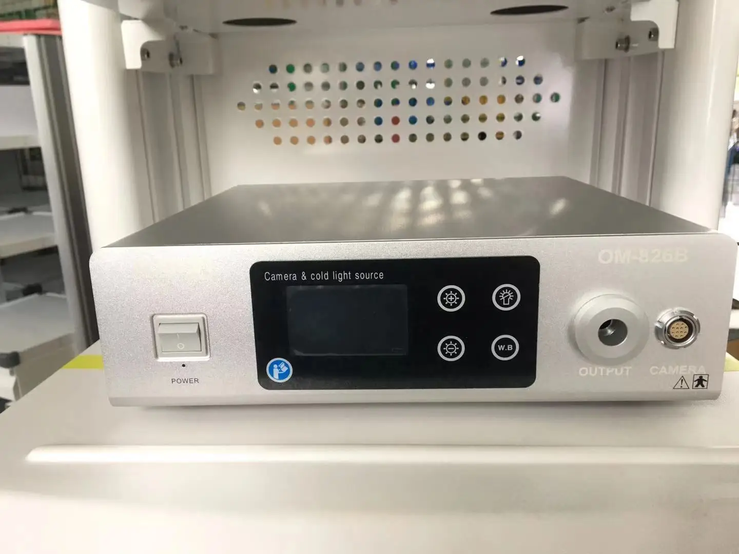 Ouman Endoscopy Camera System Tower Cold Led Light 100W Bulb LED Touch Screen