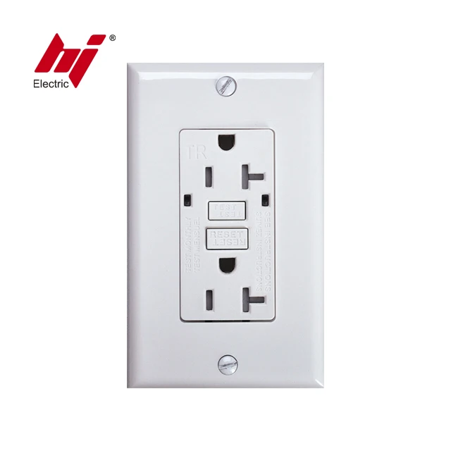  CUL UL 20 Amp TR GFCI настенная розетка с защитой от