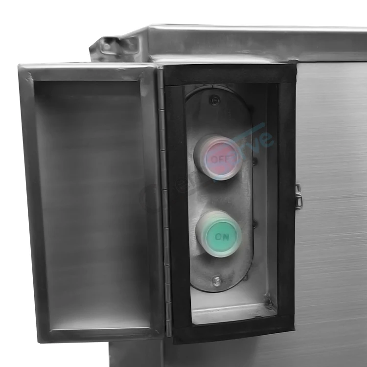 Commercial Restaurant Stainless Steel Thermal Heated Soak Tank With Heating Tube