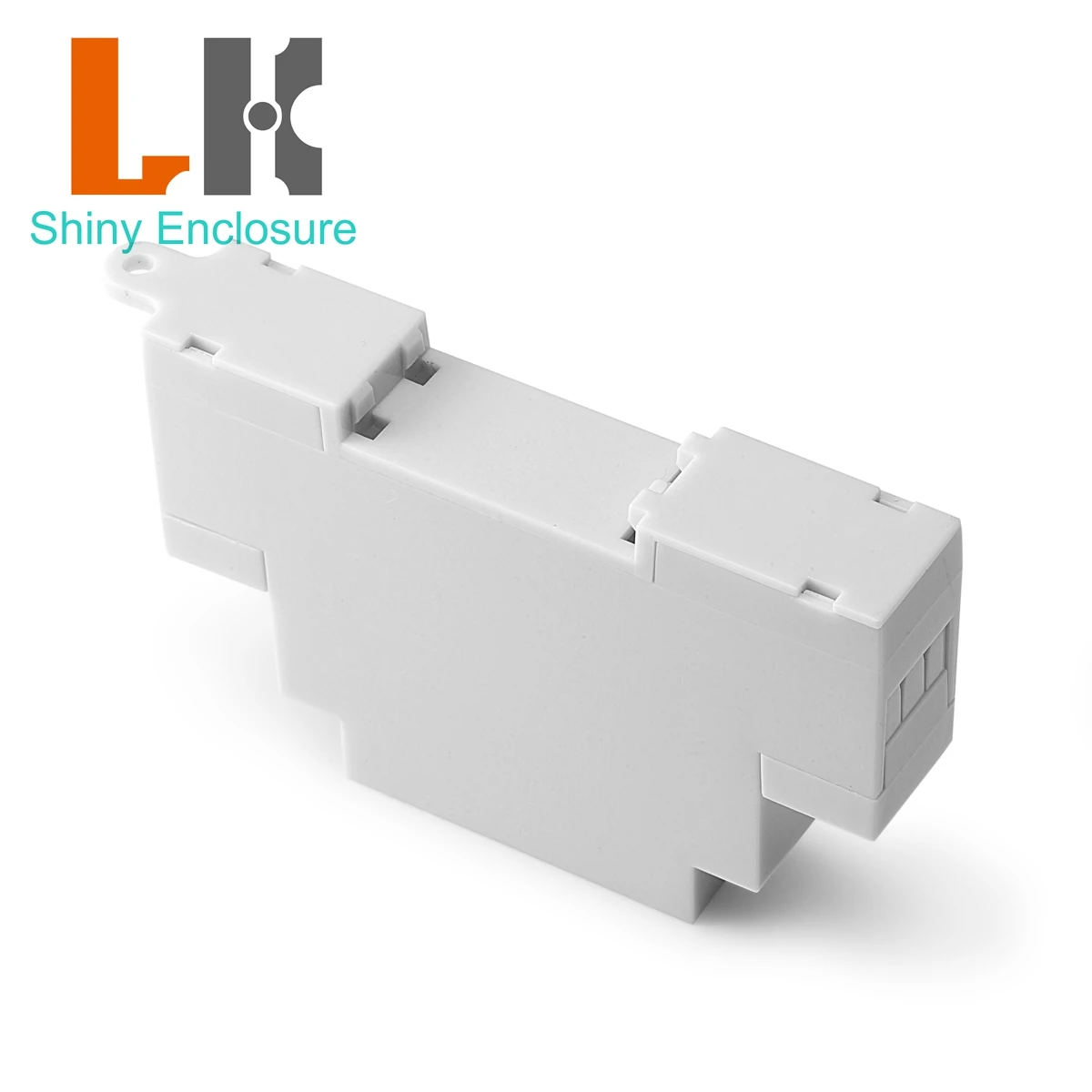 90*57*18mm Small Relay Electronic Module Terminal Cover ABS Boxes Control PLC Industrial Mounting PCB Plastic Din Rail Enclosure