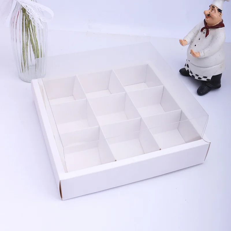Custom High Quality Rectangular Stackable Food Catering Tray Bakery Cookies Cake Dessert Package Platter Box