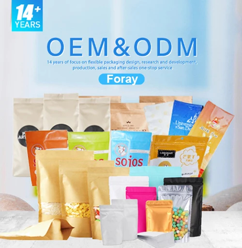 Moq 100Pcs Wholesale Holographic Foil Plastic Small Business Resealable Zip Lock Candy Makeup Jewelry Packaging Bag