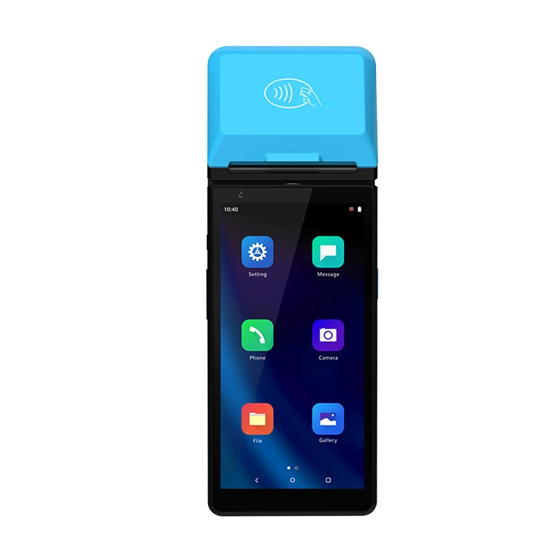 4G Portable POS Chip Card Reader Android Handheld Mobile POS Terminal with Printer Z500C