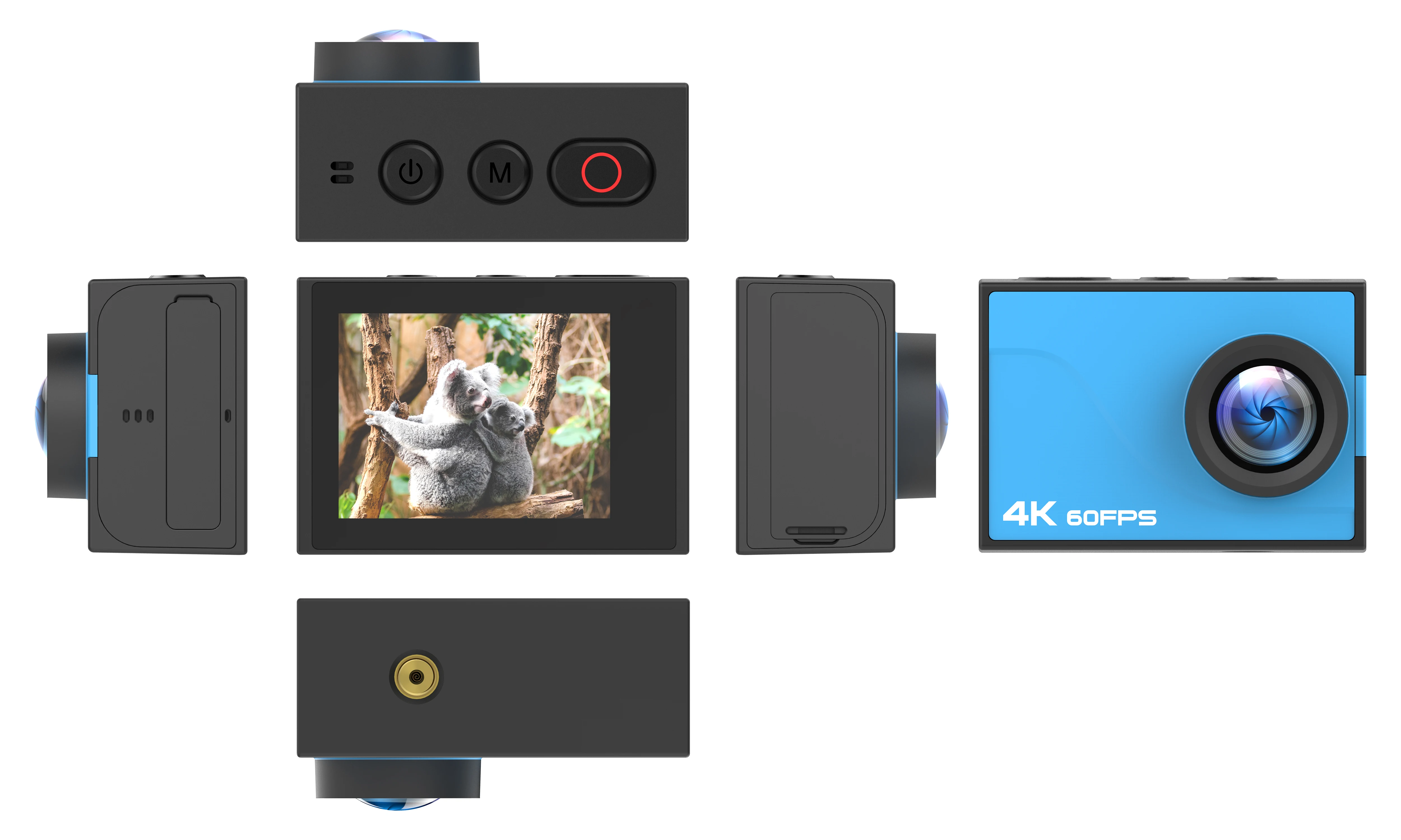 Супер Макро функция 4k видеокамера цифровая 1080p Водонепроницаемая Экшн-камера