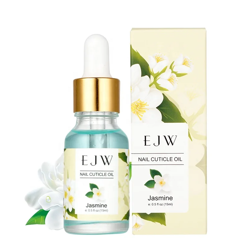 Custom logo natural cuticle oil jasmine nail oil cuticle revitalizer oil for nail care