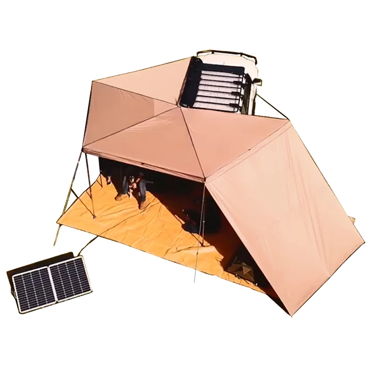 CMARMOL 4WD Off-road Camper Car Awning Fox Wing Batwing Waterproof Car Side Awning Tent for Camping